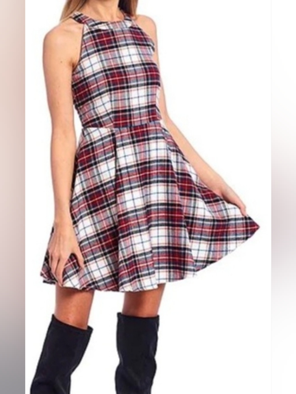NWT Copper Key Plaid Kids Dress ❤️
